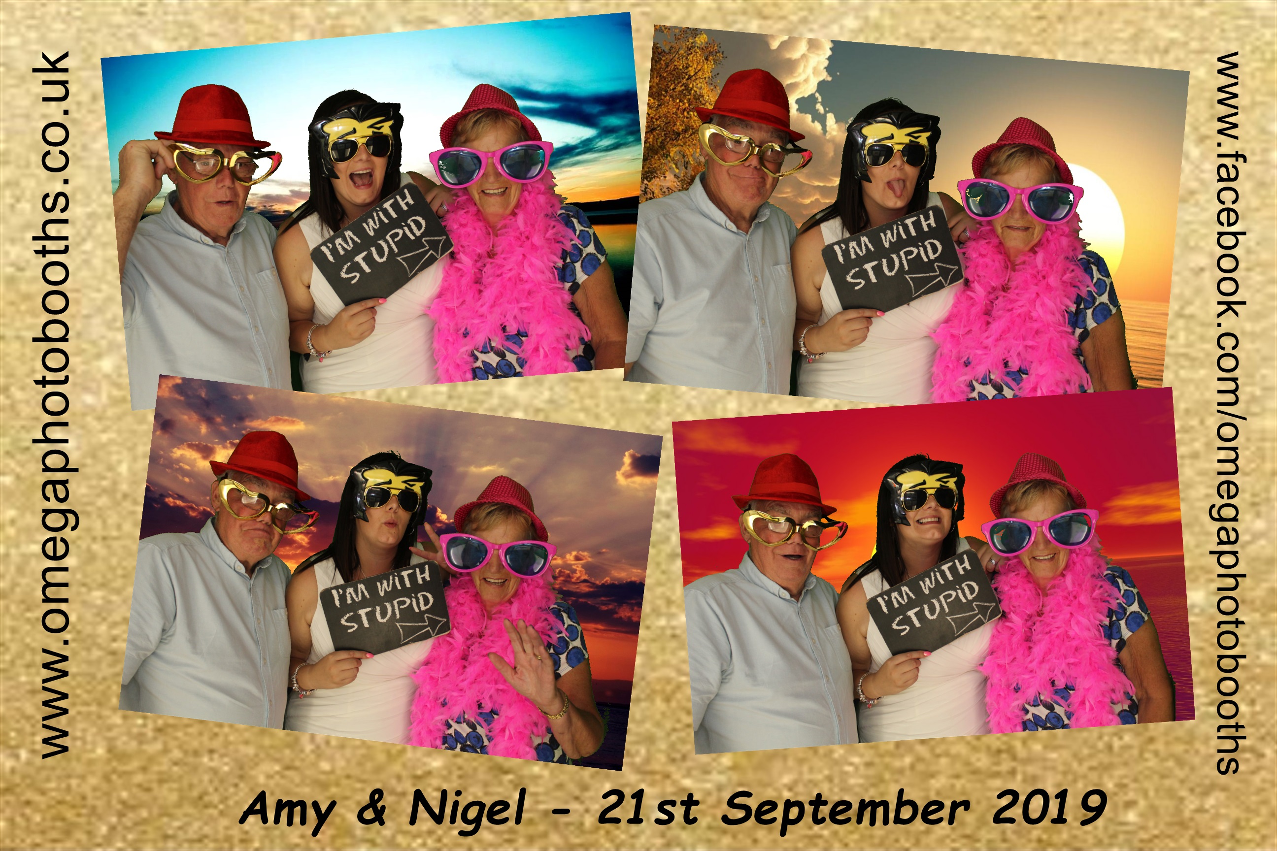 Amy & Nigel | View more photos from the event at gallery.omegaphotobooths.co.uk/u/Omega-Photobooths/Amy-Nigel